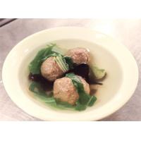 毛毛菜牛肉丸