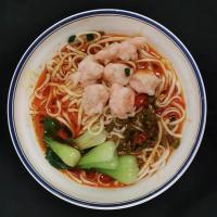虾滑拌面