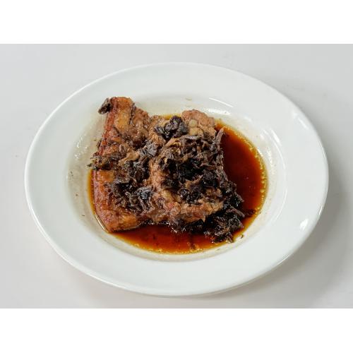干菜蒸大块肉